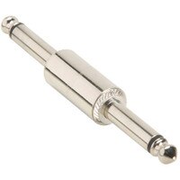 Rean NYS237 1/4" Mono Plug To 1/4" Mono Plug Adapter